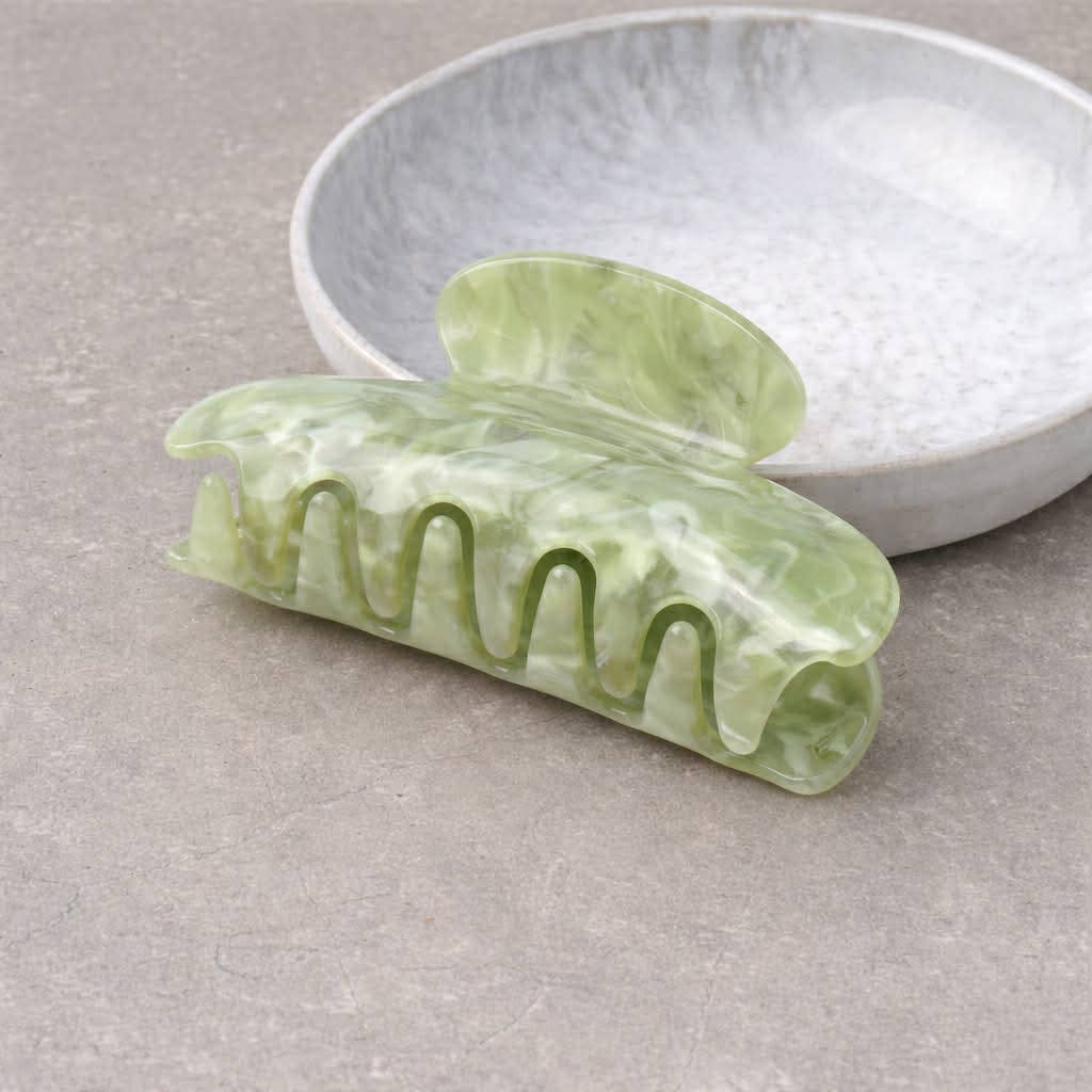 Rounded Hair Claw Clips