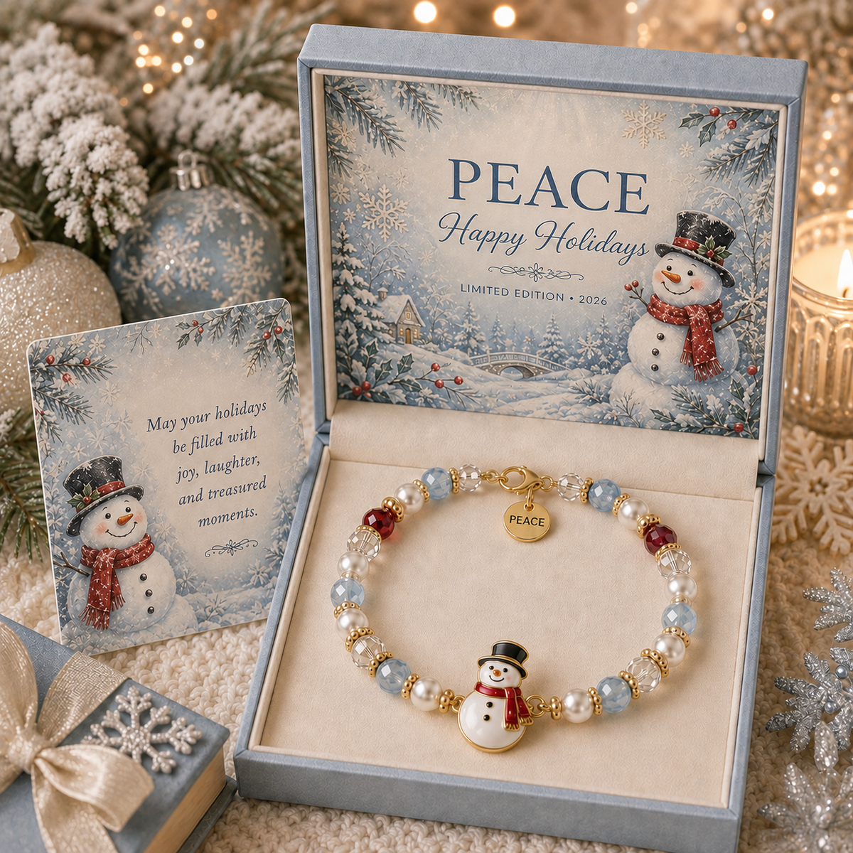 🎄❤️ Christmas Blessings Bracelet – Limited Edition 2026 ✨