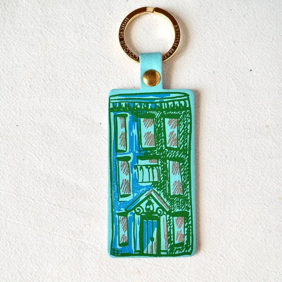 Leather House Keyring