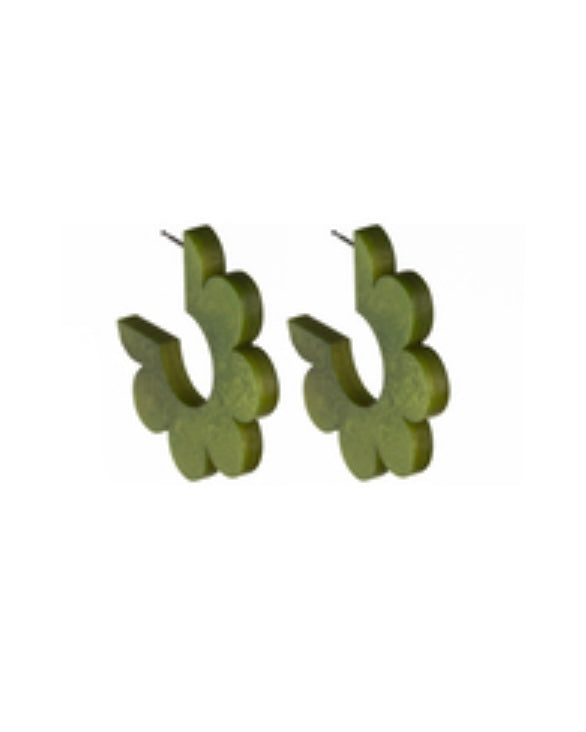 Bloom Hoop Earrings