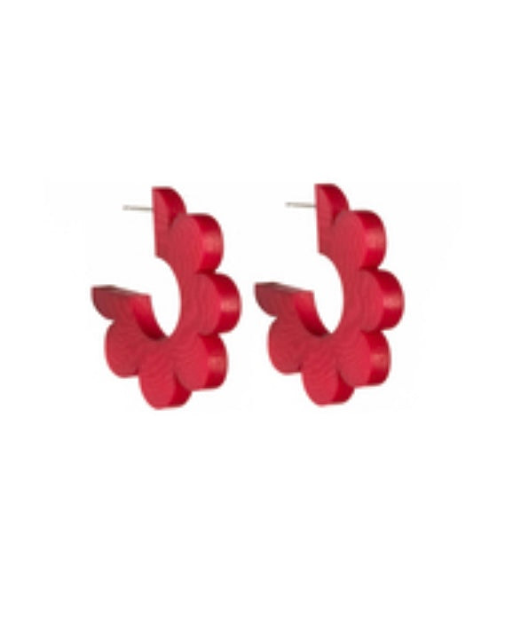Bloom Hoop Earrings