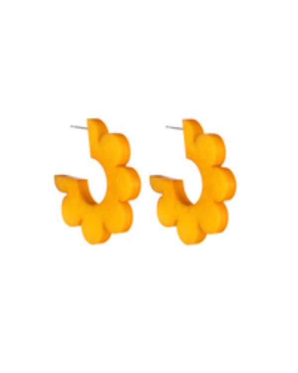 Bloom Hoop Earrings