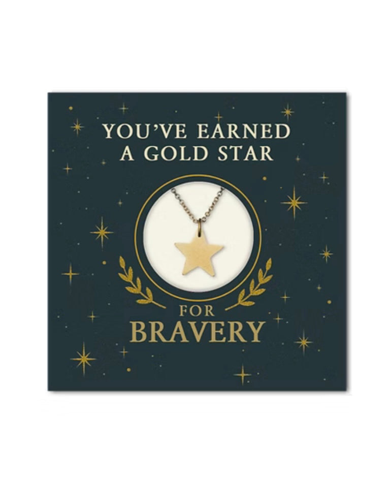 Reward Gold Star Pendant Necklace