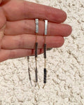 Simple Mixed Metal Earrings