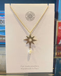 Starburst Pearl Pendant