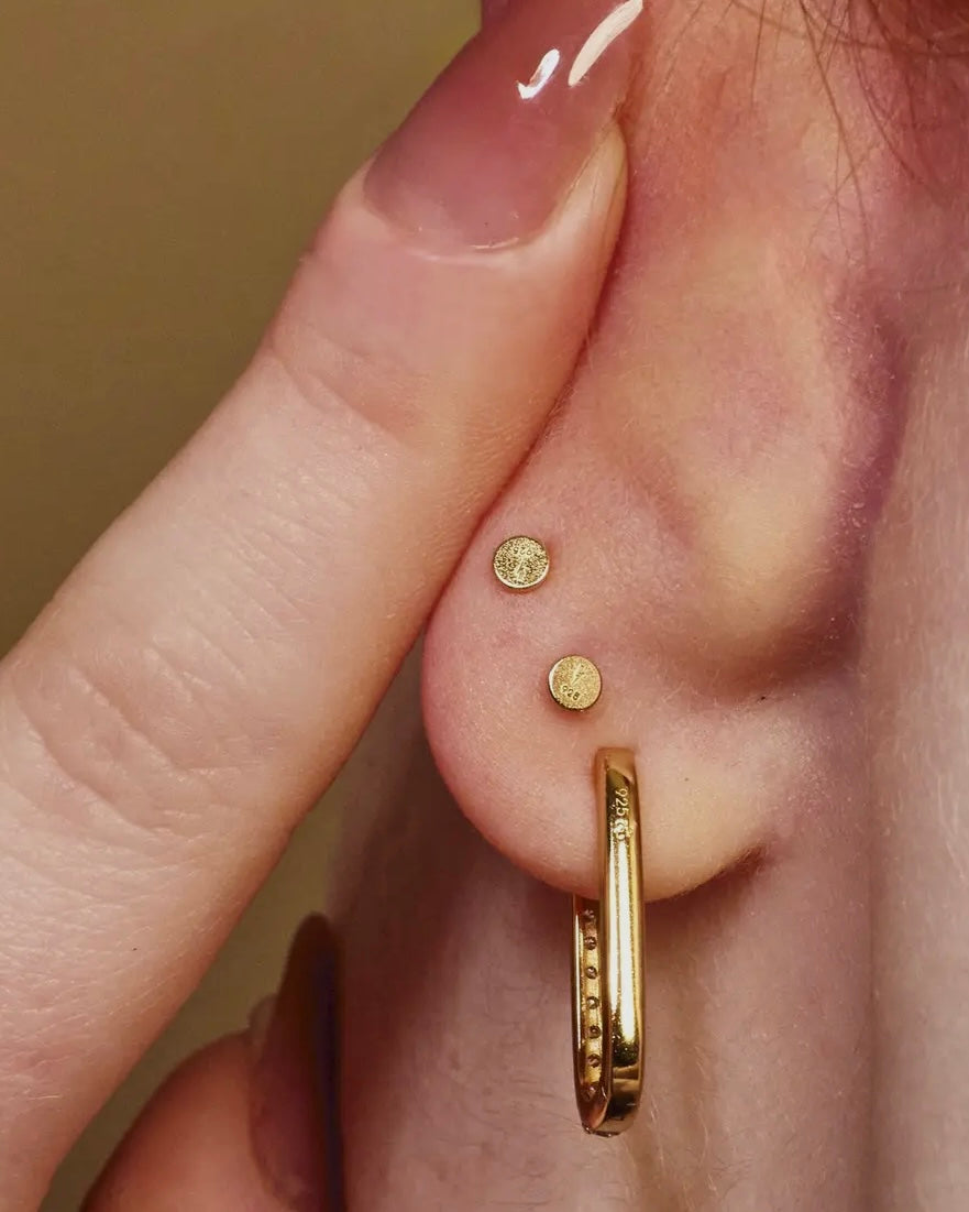 Sparkling Star Single Earring (Flat Backed)