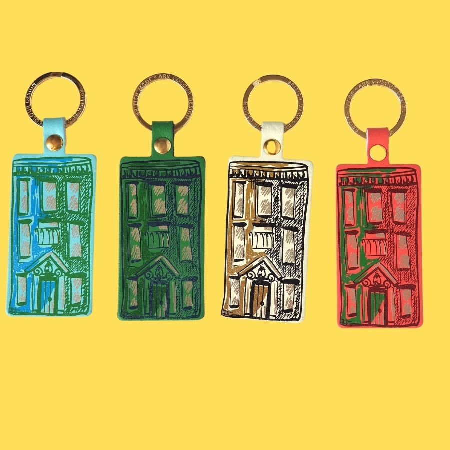 Leather House Keyring