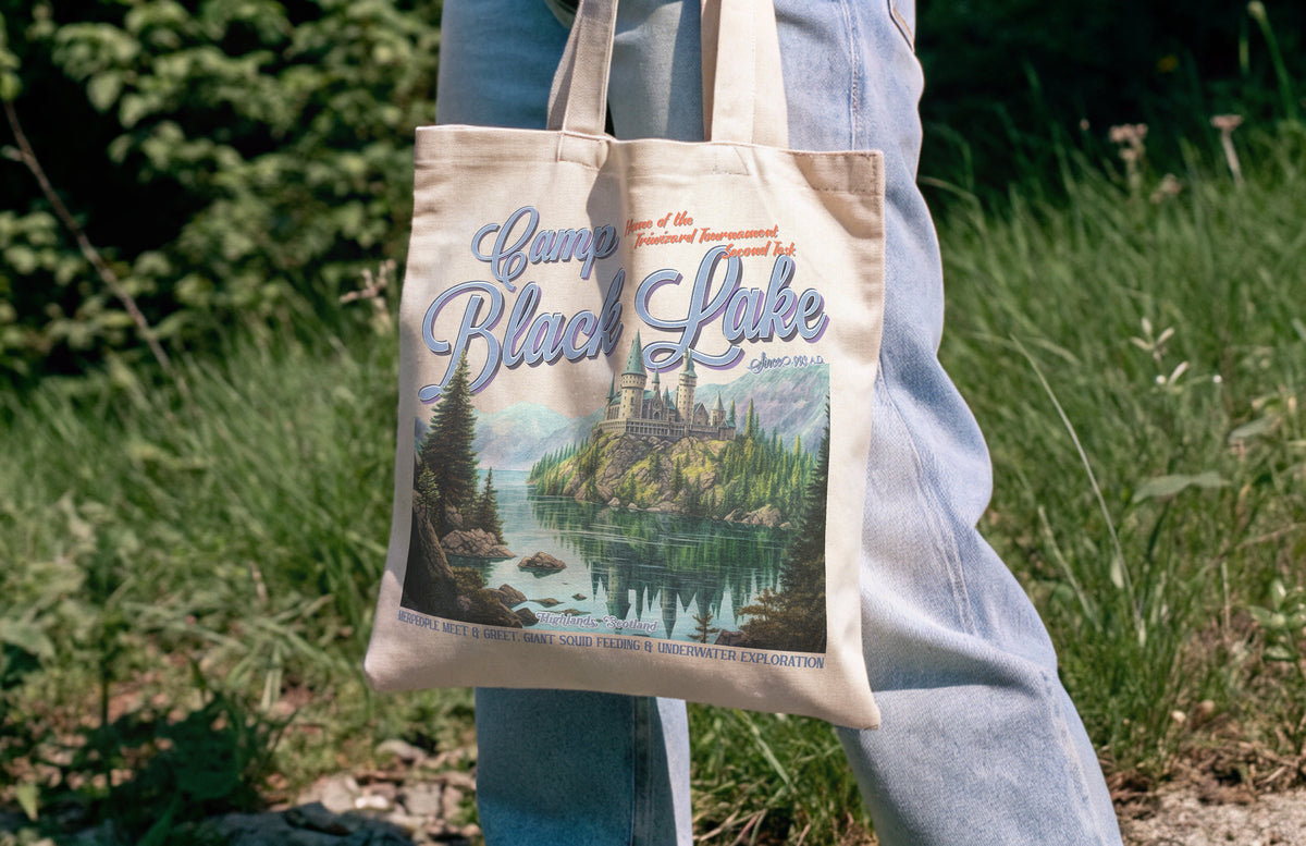 Camp Black Lake Tote / Sand