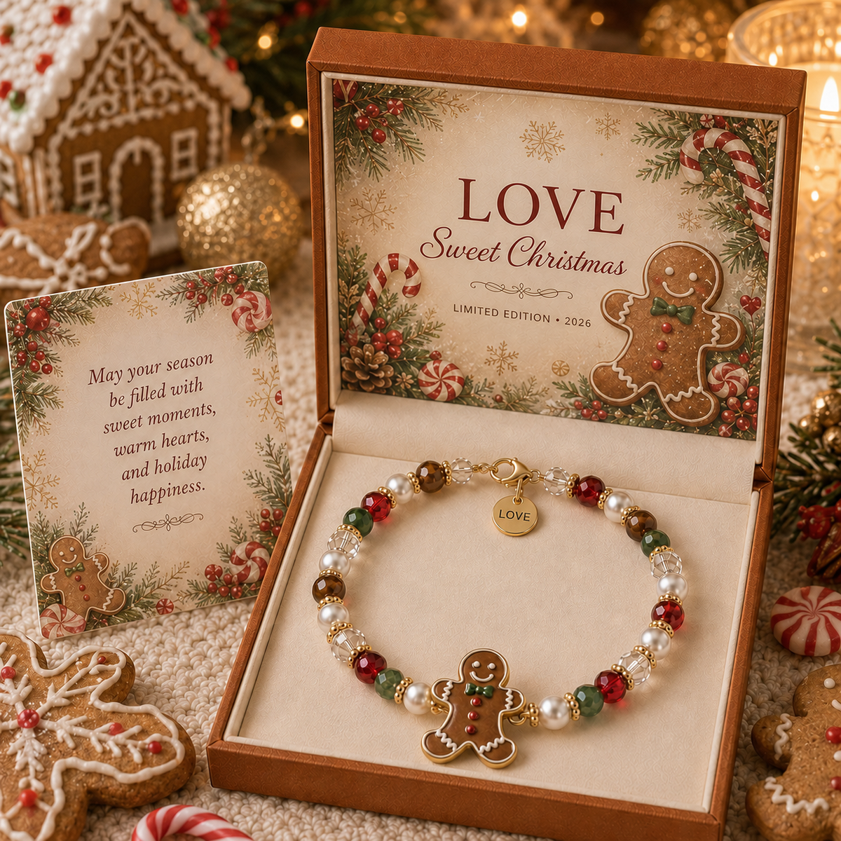 🎄❤️ Christmas Blessings Bracelet – Limited Edition 2026 ✨